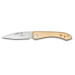 Couteau pliant capucin Claude Dozorme manche buis gravure bécasses 12,5cm
