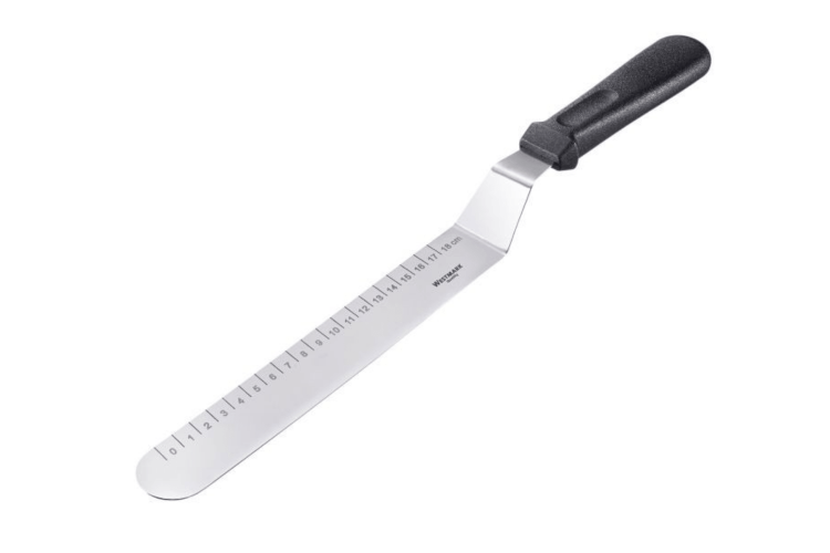 Spatule coud&eacute;e gradu&eacute;e Westmark lame acier inox