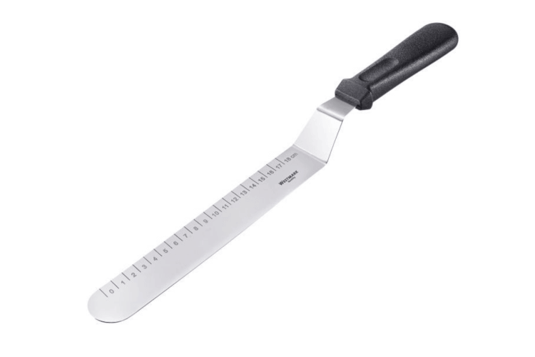 Spatule coudée graduée Westmark lame acier inox