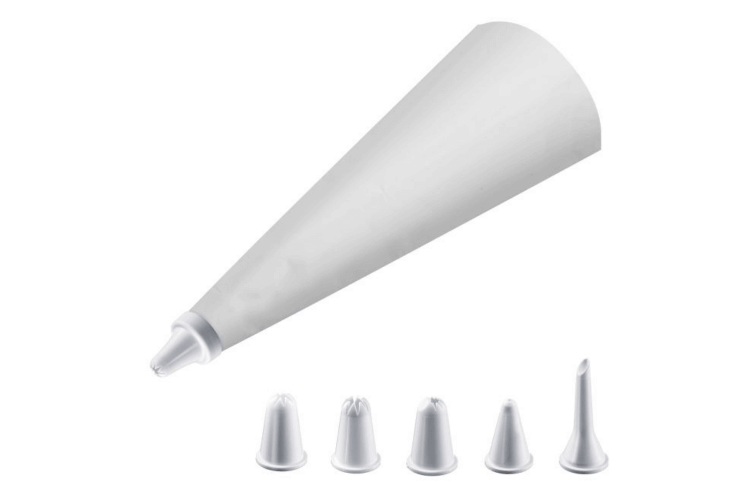 Coffret poche à douille plastique 28cm + 5 douilles avec adaptateur