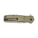 Couteau pliant CRKT Homefront K270GKP manche alu kaki 12cm