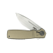 Couteau pliant CRKT Homefront K270GKP manche alu kaki 12cm
