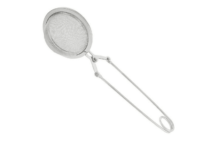 Pince à thé ergonomique Westmark tamis 45mm - Mécanisme à ressort
