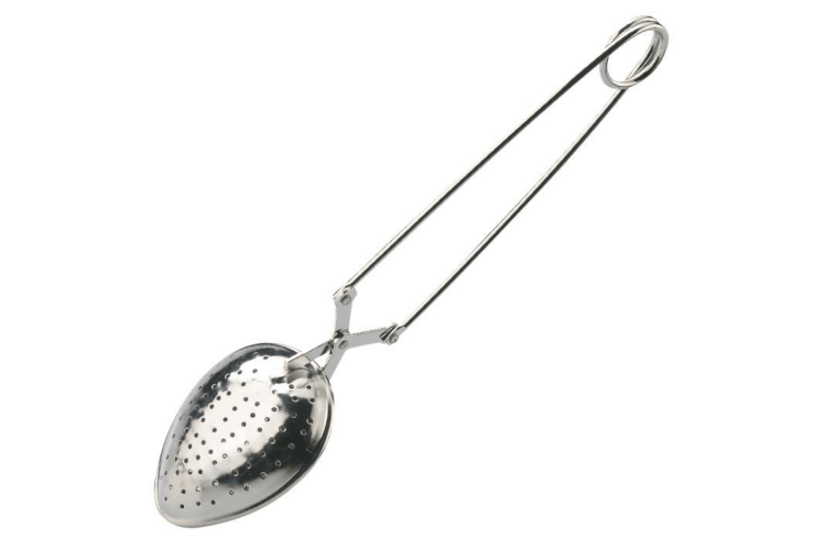 Cuill&egrave;re &agrave; th&eacute; Westmark tout inox infuseur int&eacute;gr&eacute; - M&eacute;canisme &agrave; ressort