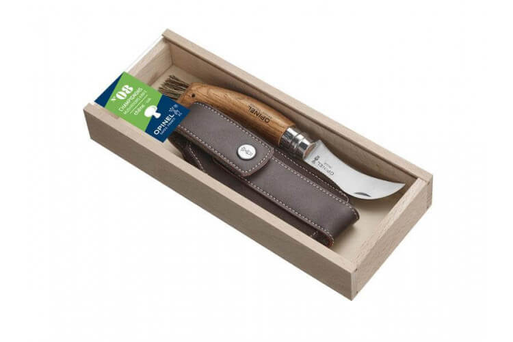 Coffret couteau à champignons Opinel N°08 + Etui