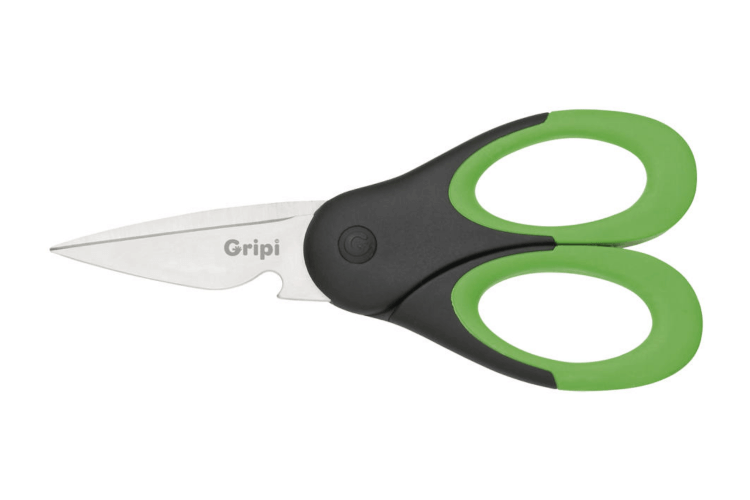 Ciseaux de cuisine décapsuleur intégré Richardson Gripi 20cm noir et vert