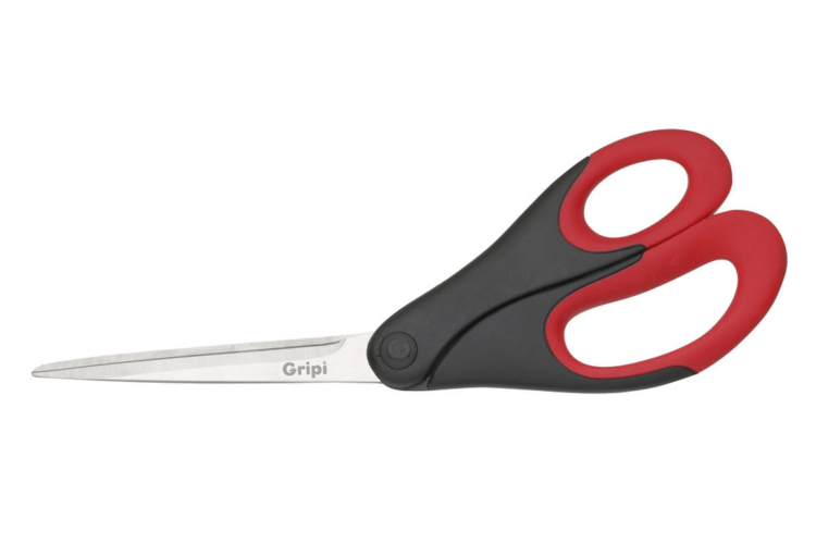Ciseaux universels Richardson Gripi 24cm noir et rouge