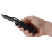 Couteau pliant CRKT Septimo 7050 manche aluminium noir 11,5cm