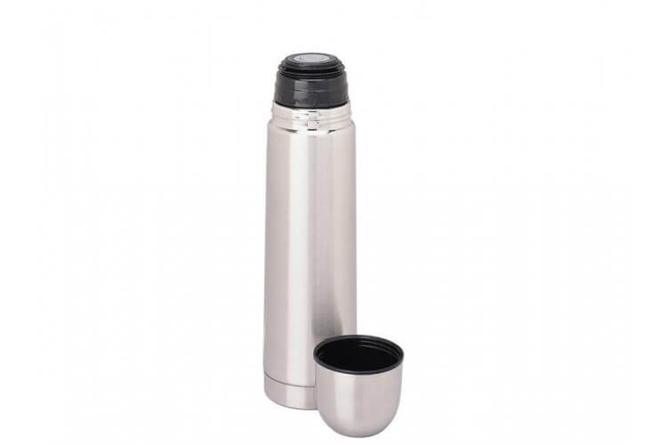 Bouteille isotherme ergonomique inox - 0.75L
