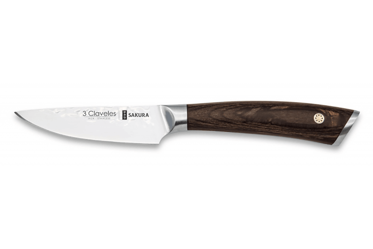 Couteau d'office 3 Claveles Sakura manche pakkawood 9cm