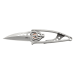 Couteau pliant CRKT Snap Lock 5102N manche acier 420J2 10,5cm