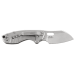 Couteau pliant CRKT Pilar 5311 manche acier inox 9cm