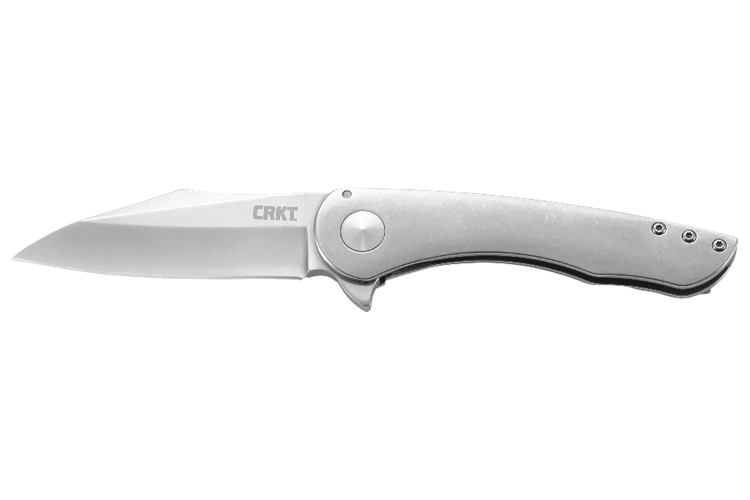 Couteau pliant CRKT Jettison 6130 manche acier inox 11,5cm