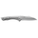 Couteau pliant CRKT Jettison 6130 manche acier inox 11,5cm