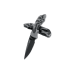 Couteau pliant CRKT Moxie élastomère et thermoplastique 11cm 