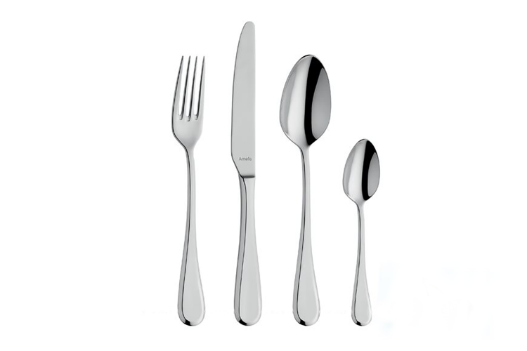 M&eacute;nag&egrave;re 24 couverts de table Amefa 8050 Drift inox 18/10