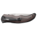 Couteau pliant CRKT Endorser manche G10 noir marron strié 10,5cm