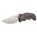 Couteau pliant CRKT Endorser manche G10 noir marron strié 10,5cm