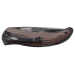 Couteau pliant CRKT Endorser manche G10 noir marron strié 10,5cm