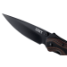 Couteau pliant CRKT Endorser manche G10 noir marron strié 10,5cm