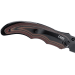 Couteau pliant CRKT Endorser manche G10 noir marron strié 10,5cm