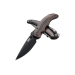 Couteau pliant CRKT Endorser manche G10 noir marron strié 10,5cm