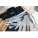 Mallette Sabatier Idéal Inox 100% forgés 7 couteaux fabrication française + 1 fourchette + 1 fusil