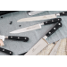 Mallette Sabatier Idéal Inox 100% forgés 7 couteaux fabrication française + 1 fourchette + 1 fusil