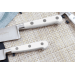 Mallette cuisine Sabatier Toque Blanche 5 couteaux fabrication française + 1 fusil