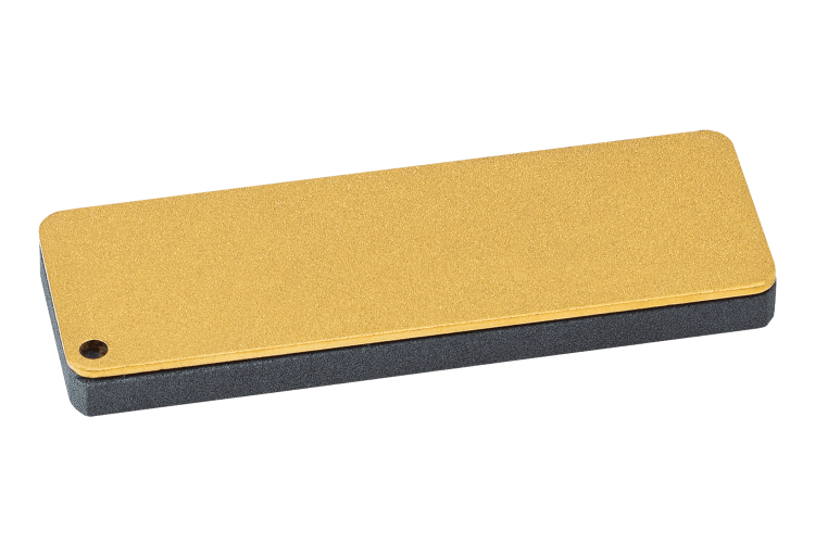 Pierre &agrave; aiguiser DC3 Fallkniven diamant/c&eacute;ramique 7.5cm + &eacute;tui en cuir