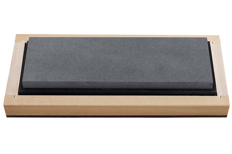 Pierre naturelle d'Arkansas Hard Black RH PREYDA grains extra-fin + coffret bois