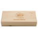 Pierre naturelle d'Arkansas Hard Black RH PREYDA grains extra-fin + coffret bois