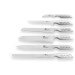 Valise de 9 couteaux Pradel Excellence acier tout inox