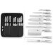 Valise de 9 couteaux Pradel Excellence acier tout inox