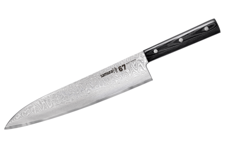 Couteau de chef Samura Damascus 67 VG10 damas 24cm