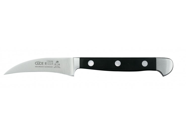 Couteau bec d'oiseau 6cm forg&eacute; Alpha G&uuml;de 