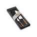Coffret Sabatier 2 couteaux Office + Santoku manche en bois d'olivier