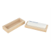 Pierre naturelle d'Arkansas grain ultra fin avec support en bois