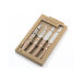 Coffret Lou Laguiole Essentiel 4 couteaux FOREST bois nature