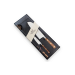 Coffret 2 couteaux Sabatier Perigord Office 10cm + Santoku 18cm