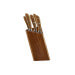 Bloc 5 couteaux de cuisine Richardson Scandi manche frêne
