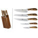 Bloc 5 couteaux de cuisine Richardson Scandi manche frêne