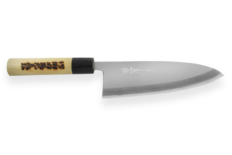 Couteau deba japonais artisanal Yoshihiro Jyosaku White 2 steel