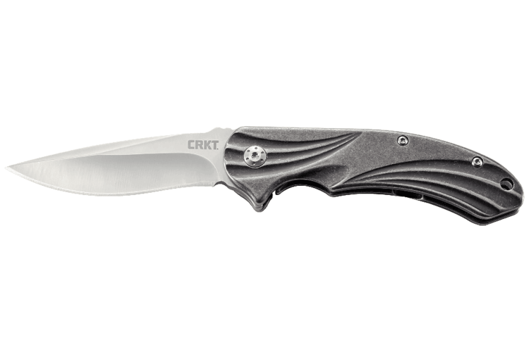 Couteau pliant CRKT Williwaw 6015 manche acier inox 10,5cm