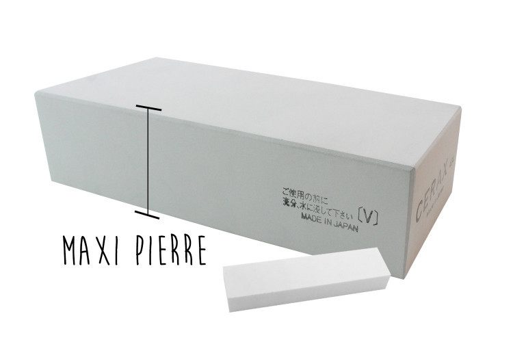 Maxi pierre &agrave; aiguiser japonaise Suehiro Cerax c&eacute;ramique grains 320