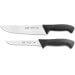 Coffret 2 couteaux de boucher professionnels Sanelli Skin Désosseur 16cm + Boucher 22cm