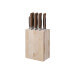 Bloc à couteaux en bois d'hêtre Opinel