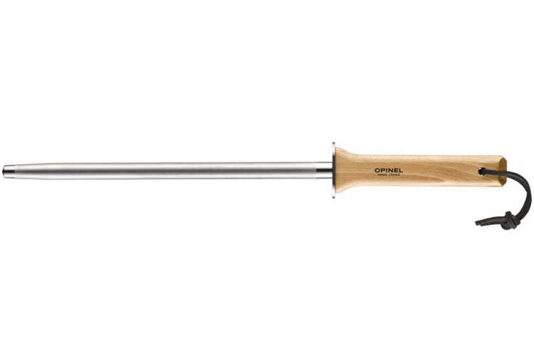 Fusil &agrave; aiguiser Opinel m&egrave;che ronde diamant&eacute;e 25cm