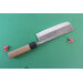 Couteau nakiri japonais artisanal Wusaki Nakata BS2 16.5cm manche en noyer