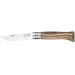 Opinel tradition n°8 lame acier inoxydable 8,5cm virole tournante bouleau lamellé